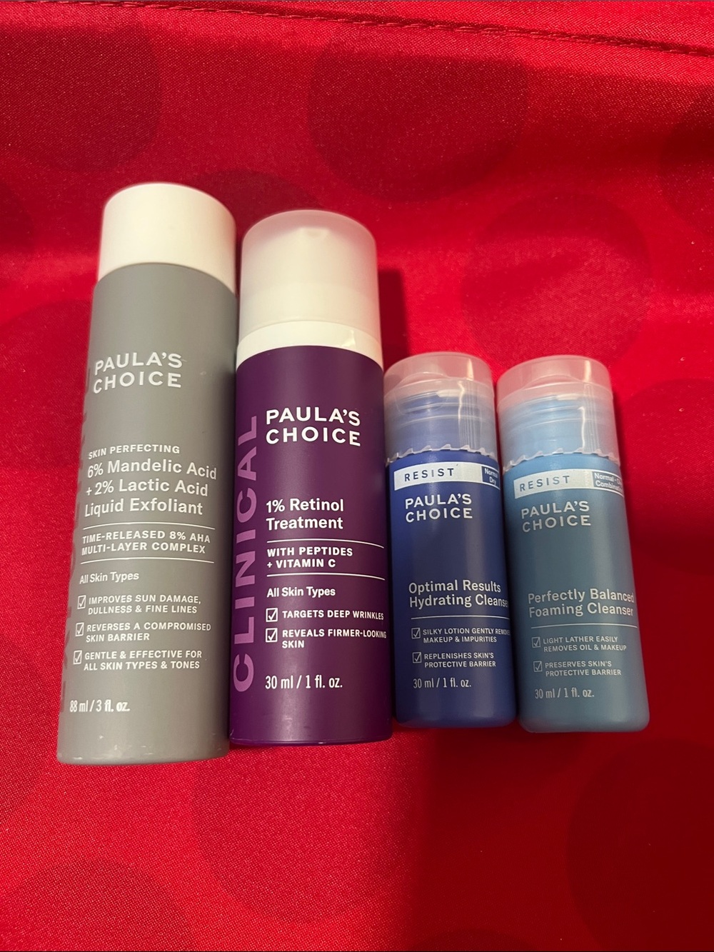 Paula's Choice Skincare Full Size Sealed+ 2 travel size cleansers NWT